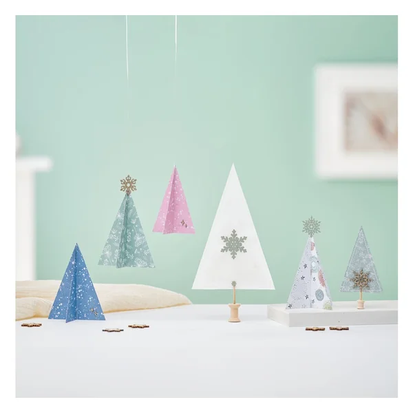 Assortiment de feuilles à motifs « Winterdream »