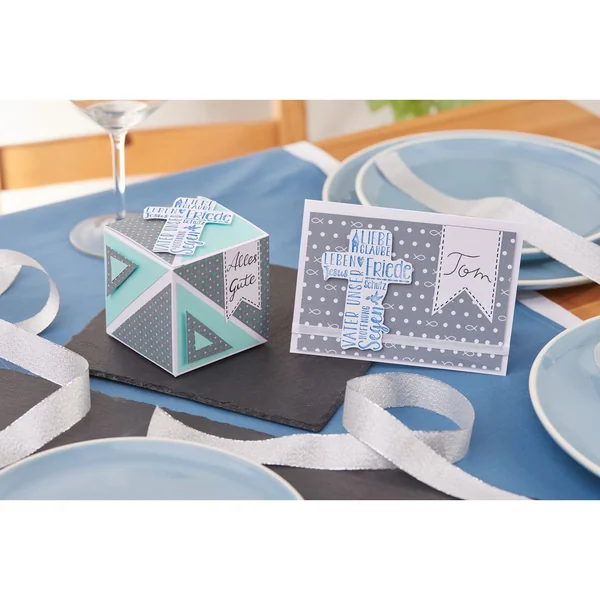 Assortiment de papier cartonné à motifs « Confirmation »