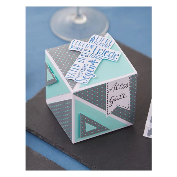 Assortiment de papier cartonné à motifs « Confirmation »