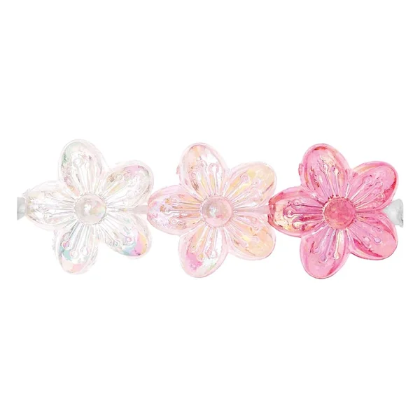 Assortiment de perles itoshii « Fleurs holographiques »