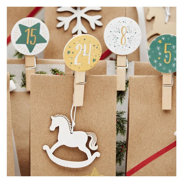 Assortiment de pièces à disperser VBS « Chevaux à bascule »