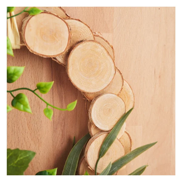 Assortiment de rondelles de bouleau VBS « Rond »