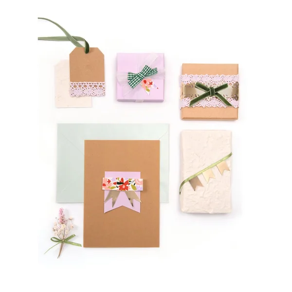Assortiment de rubans tissus « Flower Fields »