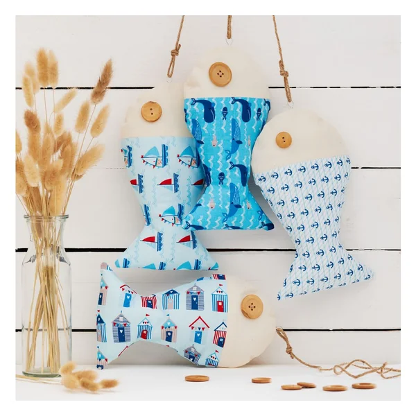 Assortiment de tissus Patchy « Bord de mer »