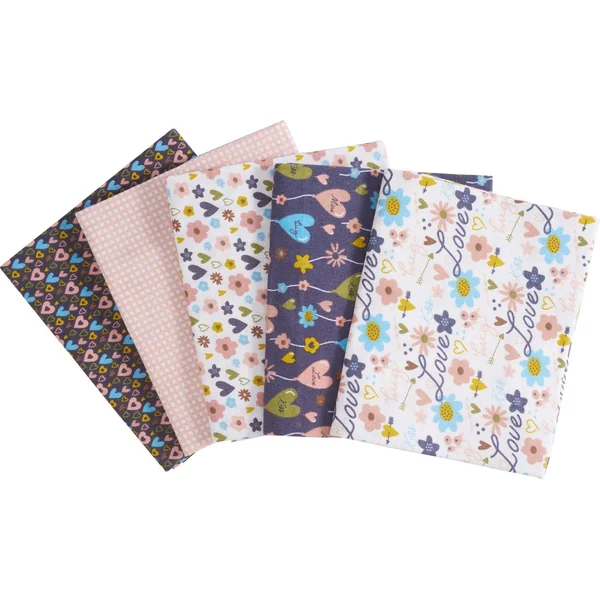 Assortiment de tissus Patchy « Hearts & Flowers »
