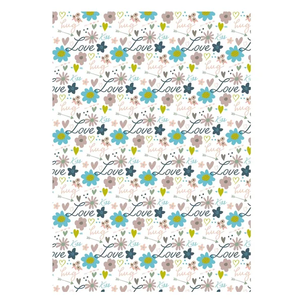 Assortiment de tissus Patchy « Hearts & Flowers »