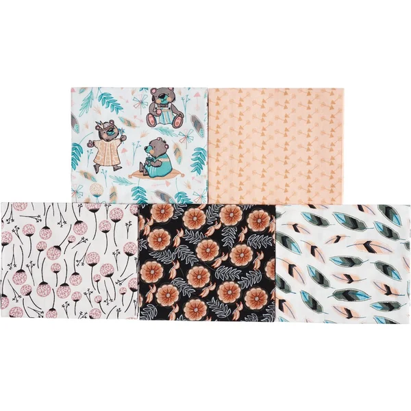 Assortiment de tissus Patchy « Jardin des ours »