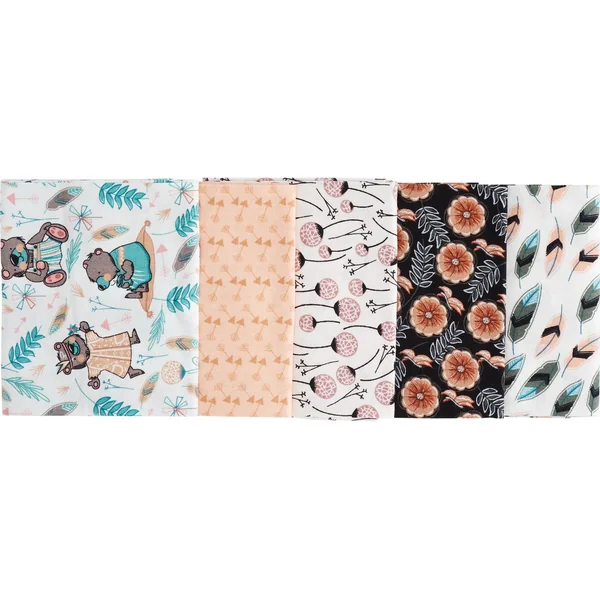 Assortiment de tissus Patchy « Jardin des ours »