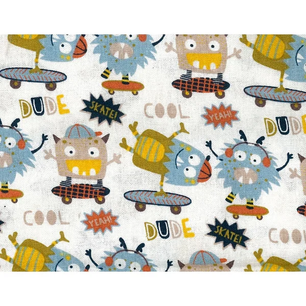 Assortiment de tissus Patchy « Petits monstres »