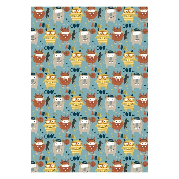 Assortiment de tissus Patchy « Petits monstres »
