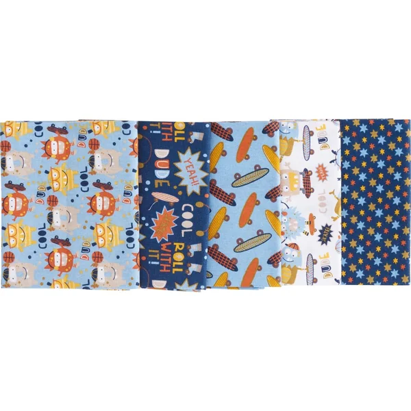Assortiment de tissus Patchy « Petits monstres »