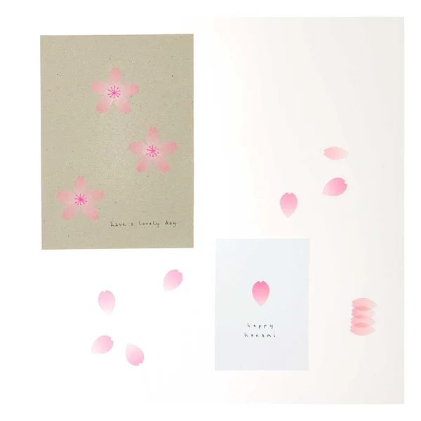 Autocollants washi « Pétales de fleurs »
