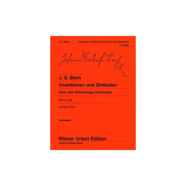 Bach J.s. Inventions 2 et 3 Voix Piano-2