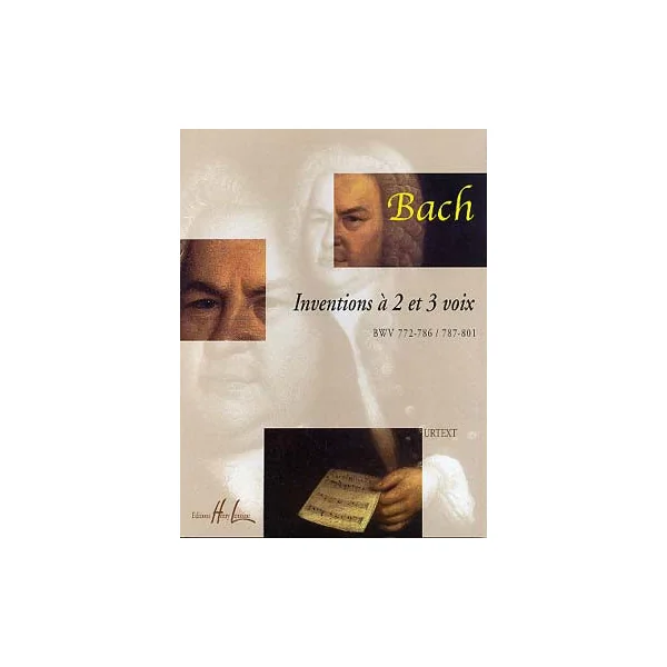 Bach J.s. Inventions 2 et 3 Voix Piano-4