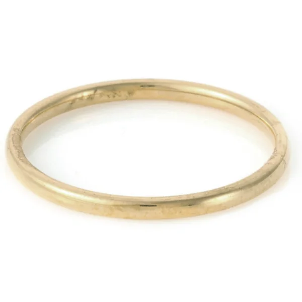 Bague fine - Doré à l'or fin 18K