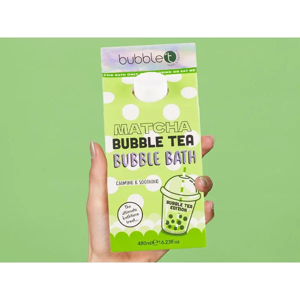 Bain moussant au Matcha - 480 ml - Bubble T Cosmetics