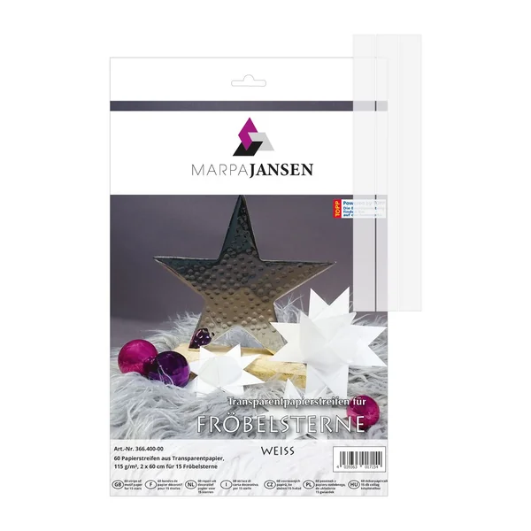 Bandes de papier transparent « Blanc »
