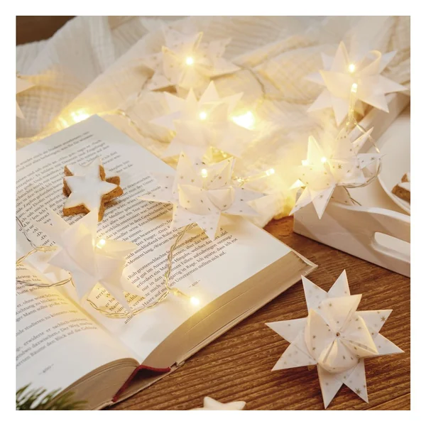 Bandes de papier transparent « Étoiles de cristal »