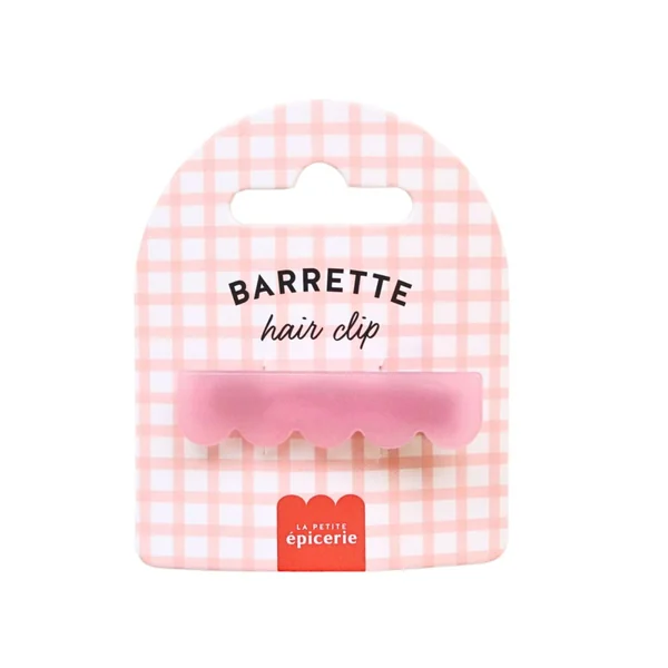 Barrette cheveux - Feston Pivoine