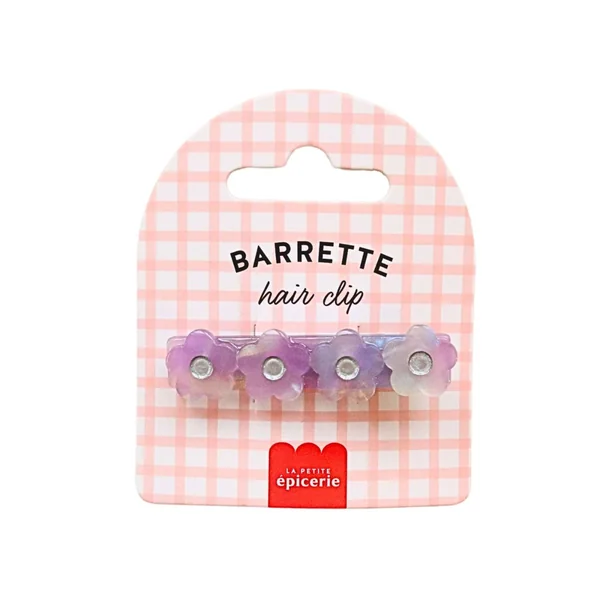 Barrette cheveux - Fleur Sirène