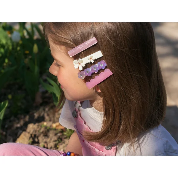 Barrette cheveux - Fleur Sirène
