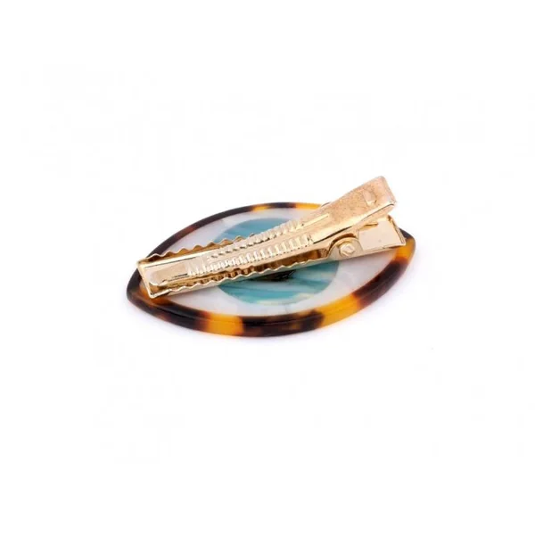 Barrette cheveux - Oeil bleu