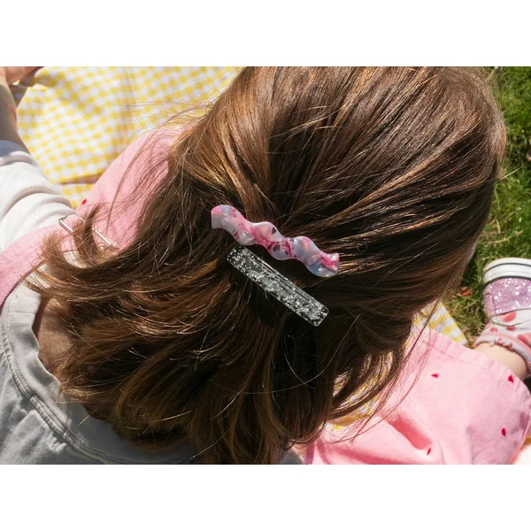 Barrette cheveux - Wavy Multicolore