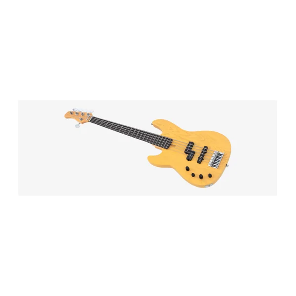 Basse Electrique 5 cordes Gaucher M. MILLER P6-5 LH Butterscotch