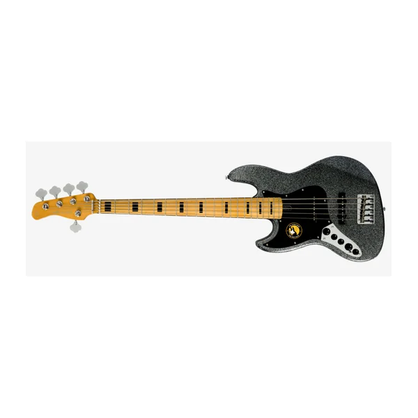 Basse Electrique 5 Cordes Gaucher M. Miller V7 Alder-5 LH Spark.BK