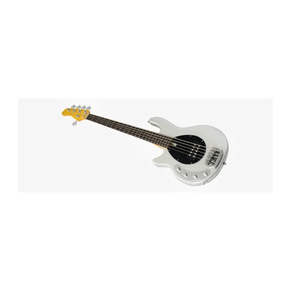 Basse Electrique 5 Cordes Gaucher M. MILLER Z3-5 LH Silver.SP