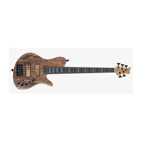 Basse Electrique 5 Cordes M. MILLER F10 DX 5 NT (Spalted Maple Top)