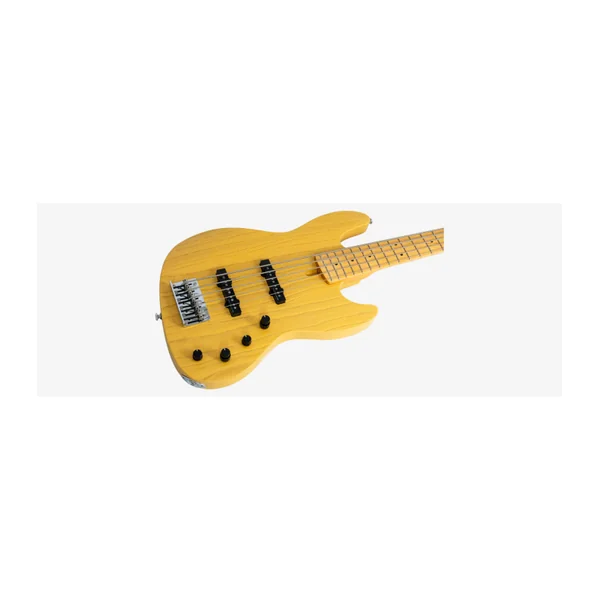 Basse Electrique 5 cordes M. MILLER V6-5 Butterscotch