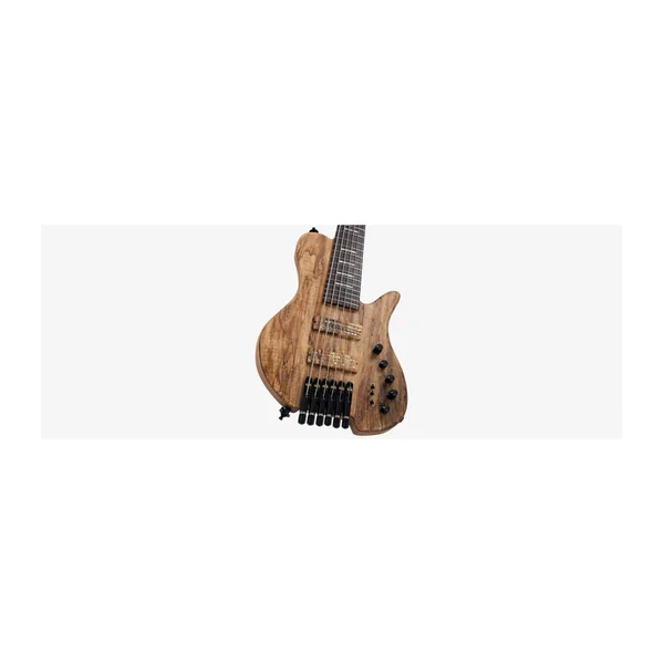 Basse Electrique 6 Cordes M. MILLER F10 DX 6 NT Headless (Spalted Maple Top)
