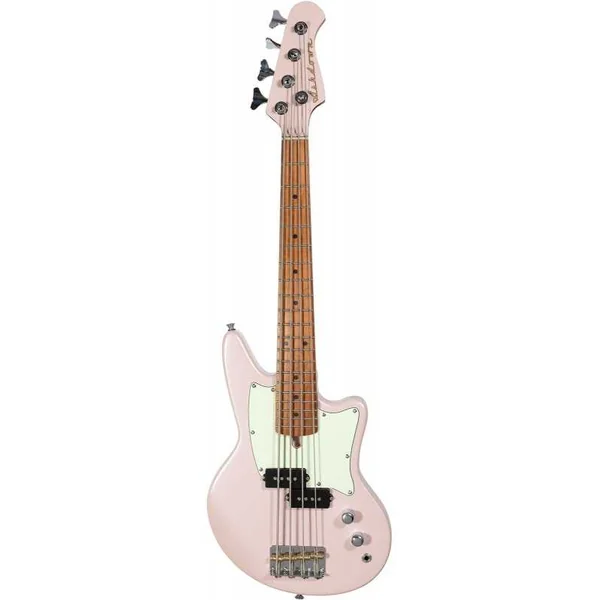 Basse Electrique ASHDOWN - CAPRI23-SP - Mini basse électrique passive config PJ - Shell Pink