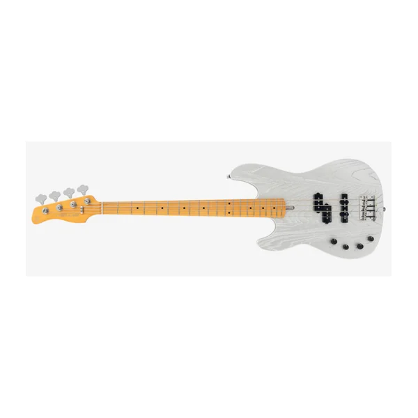 Basse Electrique Gaucher M. MILLER P6-4 LH I.Silver