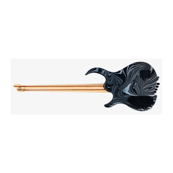 Basse Electrique M. MILLER M6 Headless 4 Black Swirl
