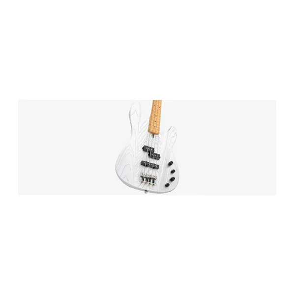Basse Electrique M. MILLER P6-4 I.Silver