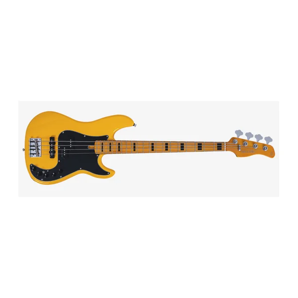 Basse Electrique M. Miller P7 Alder-4 New Gen Sunshine Yellow