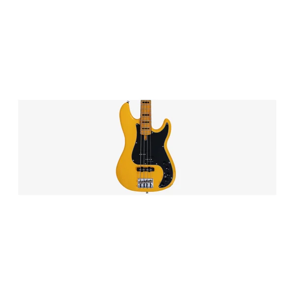 Basse Electrique M. Miller P7 Alder-4 New Gen Sunshine Yellow