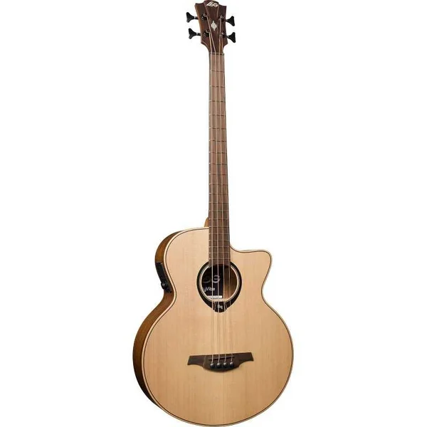 Basse Electro-Acoustique LAG HV10BCE - Jumbo Bass Cutaway