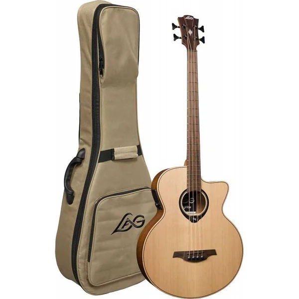 Basse Electro-Acoustique LAG HV10BCE - Jumbo Bass Cutaway