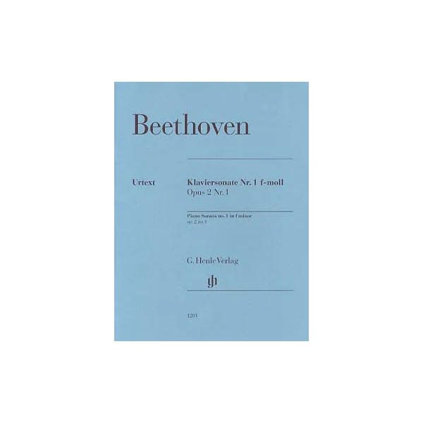 Beethoven L. Sonate OP 2 N°1 Piano