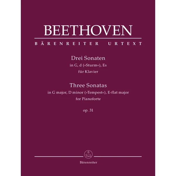 Beethoven L.v. 3 Sonates Piano