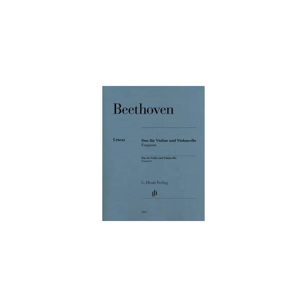 Beethoven L.v. Duo Violon Violoncelle, Fragment