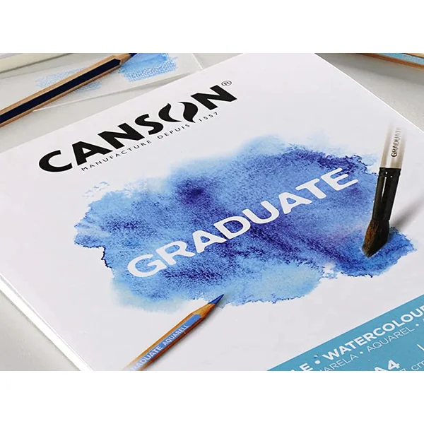 Bloc de dessin Graduate Aquarelle A5 - 250g/m² Canson