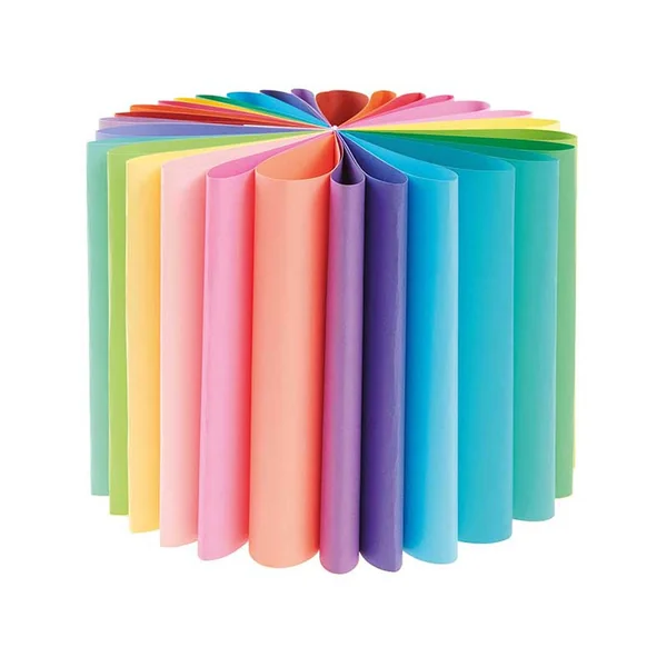 Bloc de papier bricolage - Super Rainbow Colours