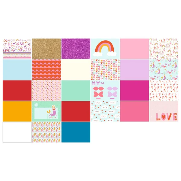Bloc de papier de bricolage « Glitter Everywhere »