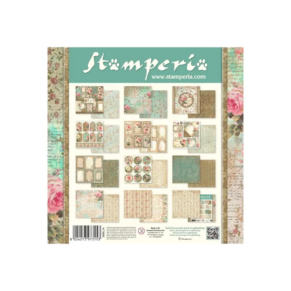 Bloc de papier scrapbooking « Precious »