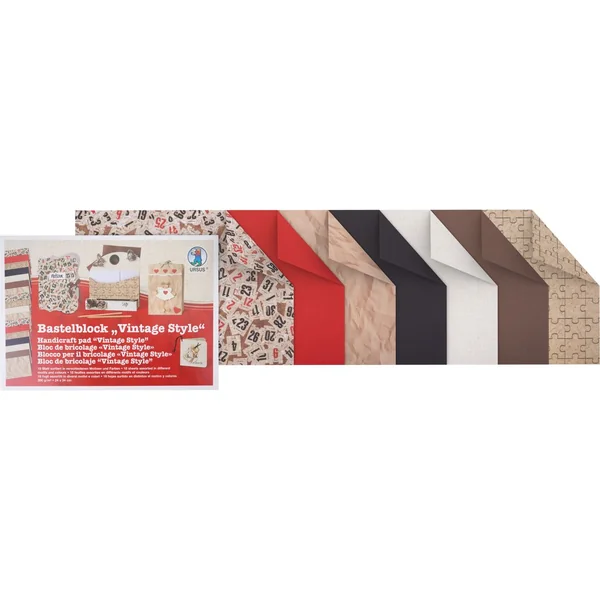 Bloc de papier « Vintage Style »