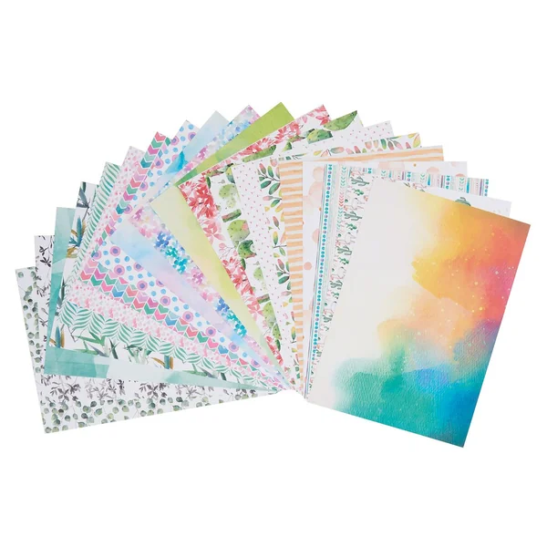 Bloc de papier à motifs « Aquarelle »